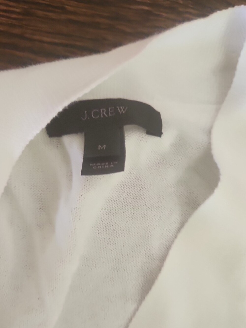 J. Crew Pink Striped V-Neck Cardigan - Picture 4 of 6